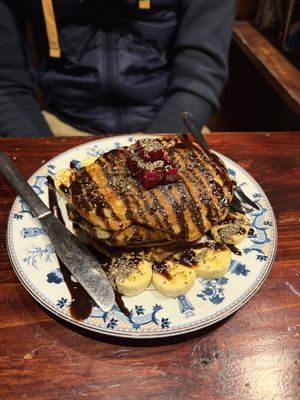 Pancakes  at Thong Dong Vegan Kitchen & Cafe in Lao Cai
