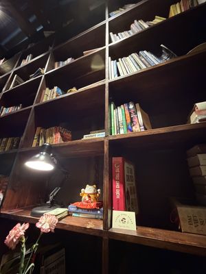 Books  at Thong Dong Vegan Kitchen & Cafe in Lao Cai