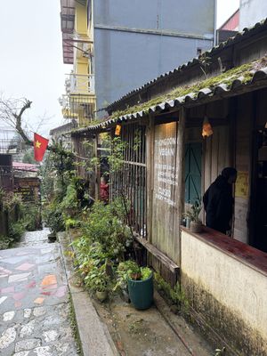 Downstairss  at Thong Dong Vegan Kitchen & Cafe in Lao Cai