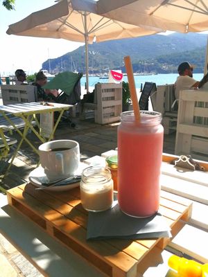  at Juices & Books in Skopelos