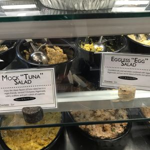 vegan sides at Wild Oats Bakery and Cafe in Brunswick