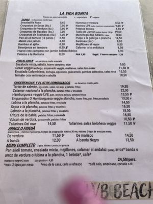   at La Vida Bonita Beach Club in Santa Pola