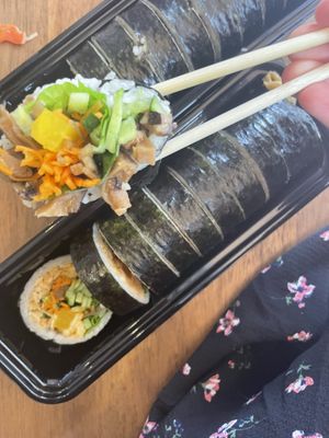 Mushroom Gimbap   at Suadang - 수아당 in Seoul