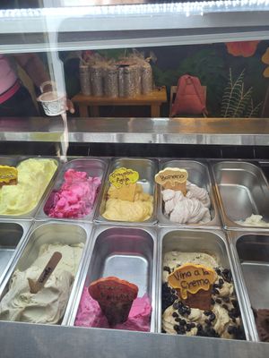 yummy at Gelateria Ceiba in Cartagena