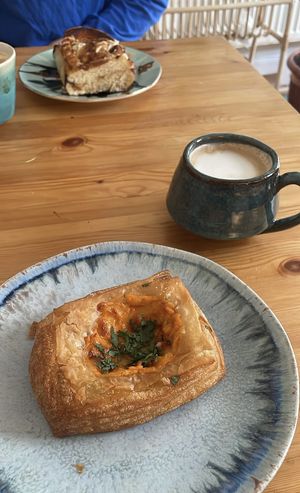 gochujang & cheese danishh  at Lovely Rita's Bakehouse in Sheffield