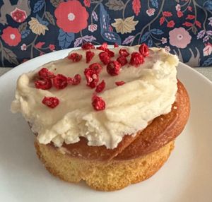 Lemon and Raspberry Swirl 
1.6.24 at Lovely Rita's Bakehouse in Sheffield