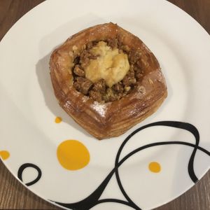 Peach cobbler Danish. ❤️  at Lovely Rita's Bakehouse in Sheffield