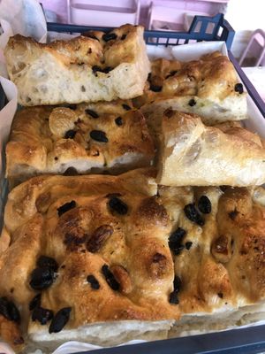Olive bread  at Lovely Rita's Bakehouse in Sheffield