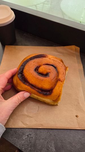 Guinness, cheeze and marmite swirl at Lovely Rita's Bakehouse in Sheffield
