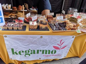 Market stall at Kegarmo in South East London