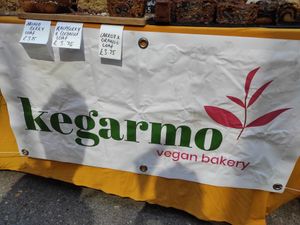 Vegan bakery at Kegarmo in South East London