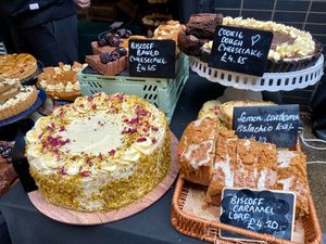 More options at the stand at Kegarmo in South East London