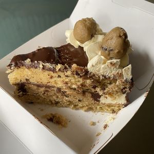 Cookie dough cake  at Kegarmo in South East London