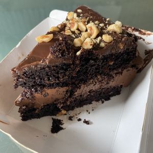 Hazelnut mousse cake  at Kegarmo in South East London