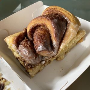 Cinnamon bun  at Kegarmo in South East London