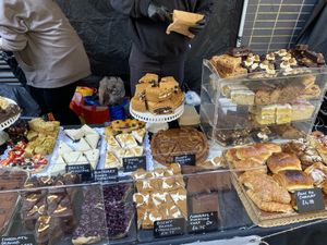 The most amazing spread!!   at Kegarmo in South East London