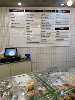   at Cremeria Cavour in Bologna