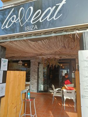 Front of building with owner at Loveat Ibiza in Ibiza