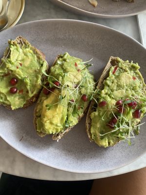 Avocado toast - ***it contains coriander !!   at The Skinny Kitchen - Eivissa in Ibiza