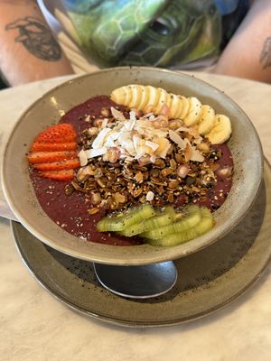 Watery açai bowl   at The Skinny Kitchen - Eivissa in Ibiza