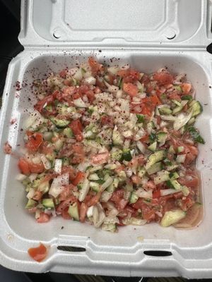 Villager salad  at Taboon Middle Eastern Cuisine in Flint