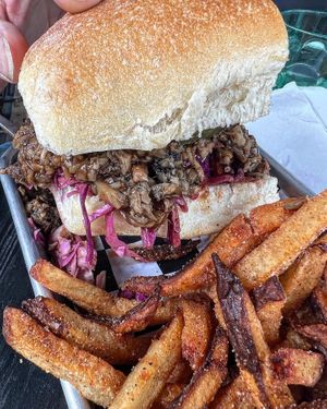BBQ Mushroom  at Darling's in Tillson