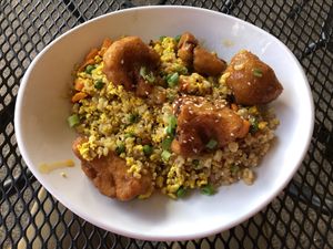 The Orange Cauliflower at Native Foods in Encinitas