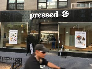 Front entrance at Pressed Juicery - Lenox Hill in New York City