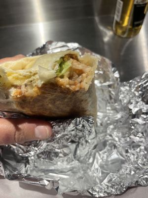 Delicious vego or vegan buritto  at Qué Pasa - Downtown in Kyoto