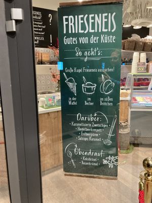 Sign  at Frieseneis Oldenburg in Oldenburg