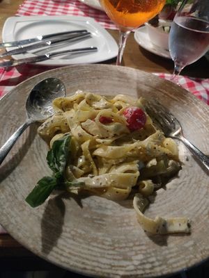 Truffle tagliatelle. 10/10. at Konoba Feral in Herceg Novi