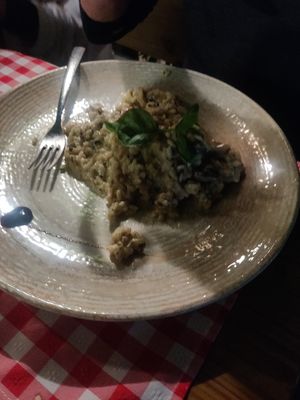 Mushroom risotto was one of the best I've ever had. 🙌 at Konoba Feral in Herceg Novi