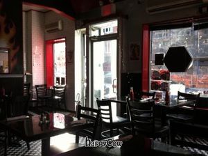 interior at BAD Burger in Brooklyn