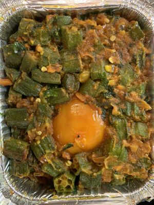 Bhindi bhajee  at Spice Club in Cockermouth