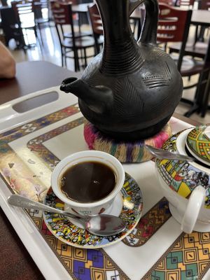 Coffee   at Ethio Beans Ethiopian Restaurant and Cafe in Carol Stream