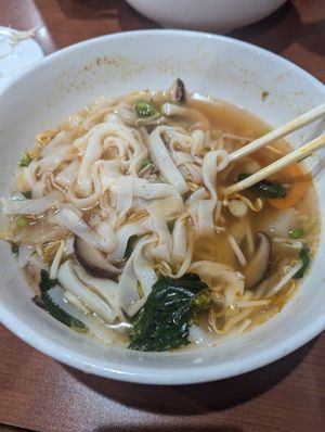 Vegan pho after I ate like half of it at Special Pho in St Petersburg