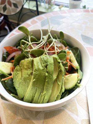 Small salad  at Vickie's Veggie Table in Biddeford