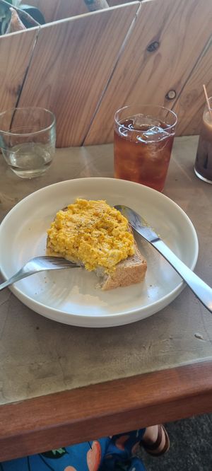 Best vegan tamago ever! at COYOTE in Kyoto