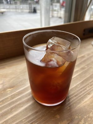 Medium roast iced coffee  at COYOTE in Kyoto