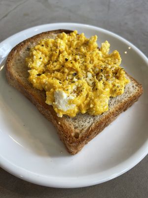 Vegan egg toast  at COYOTE in Kyoto