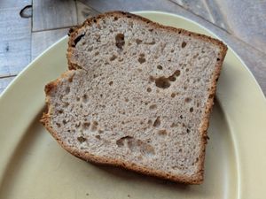 Banana bread at COYOTE in Kyoto