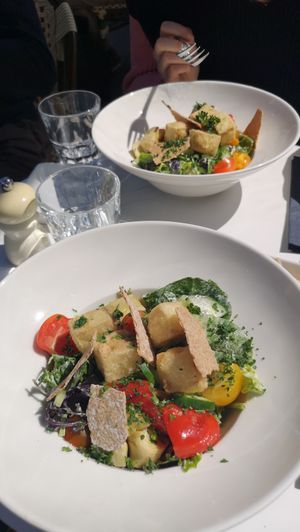 Caesar salad - lunch at Gro in Oerebro