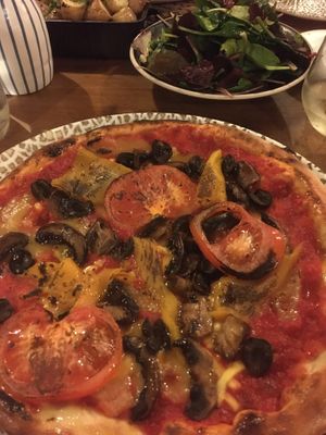 Yum at Pizza West in Whitby