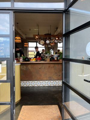 Show cooking  at Pizza West in Whitby