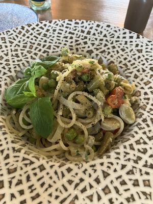 Spaghetti dish   at Pizza West in Whitby