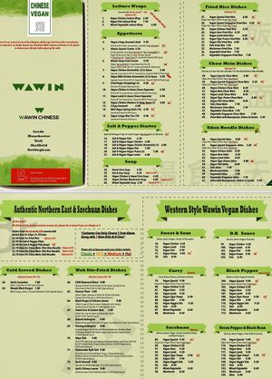   at Wawin Vegan Chinese in Sheffield