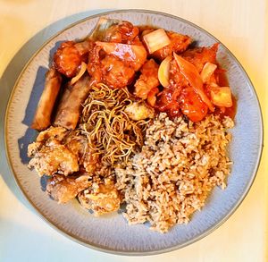   at Wawin Vegan Chinese in Sheffield