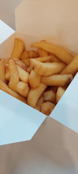 Chips at Wawin Vegan Chinese in Sheffield