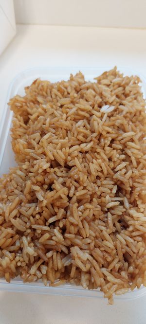 Fried rice at Wawin Vegan Chinese in Sheffield