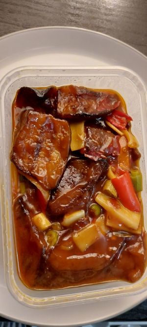 Yuxiang Aubergine at Wawin Vegan Chinese in Sheffield